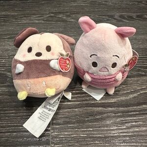 Disney Ufufy Mickey and Piglet Small Scented Plush